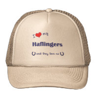 I Love My Haflingers (Multiple Horses) Hats