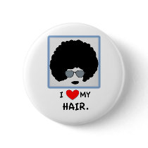 I love my Hair - Afro Pins