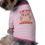 I Love My Hammy Dog T-shirt