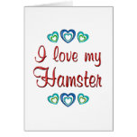 I Love My Hamster Card