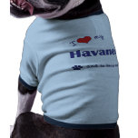 I Love My Havanese (Male Dog) Doggie Tee