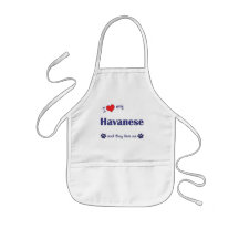 I Love My Havanese (Multiple Dogs) Apron