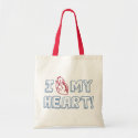 I Love My Heart bag
