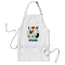 I Love My Himalyan  Apron