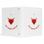 I Love My Honey Mead 3 Ring Binder
