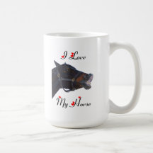 I Love My Horse! Funny Mug