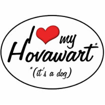I Love My Hovawart (It's a Dog) Cut Outs