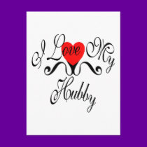 I Love My Hubby postcards by fashionfiles I Love My Hubby postcards