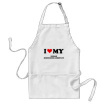 I Love My Human Resources Assistant Apron
