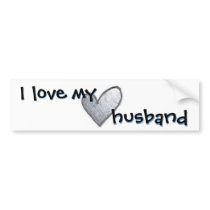 I love my husband bumper stickers by wiferichie2 I love my husband bumper stickers