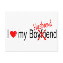I Love My Husband postcards by TeeZazzle I Love My Husband postcards