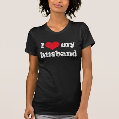 I love my husband tee shirt