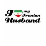 I love my Iranian Husband T-shirts