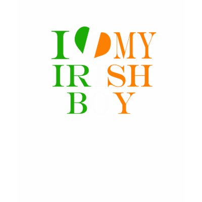 I love my Irish boy Tshirt by Ricaso_Graphics