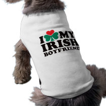 I Love My Irish Boyfriend pet clothing
