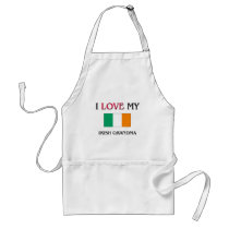 I Love My Irish Grandma aprons