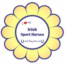 I Love My Irish Sport Horses (Multiple Horses) Cut Out