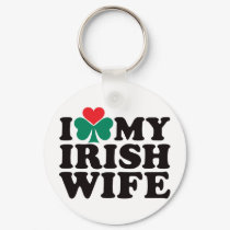 I Love My Irish Wife keychains by visualnewbie I Love My Irish Wife keychains