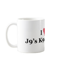 I love my J9's K9s graduate Mug mugs