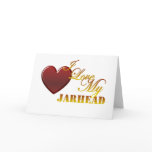 I Love My Jarhead 1 Greeting Cards