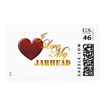 I Love My Jarhead 1 Postage