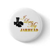 I Love My Jarhead 4 Pin