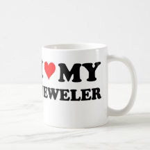 I Love My Jeweler Mug