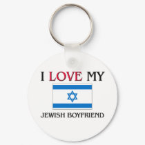 I Love My Jewish Boyfriend keychains