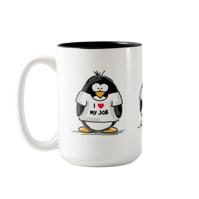 I love my job - I'm the Boss Mug by jgoodedesigns