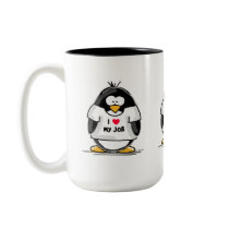 I love my job - I'm the Boss mugs