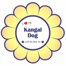 I Love My Kangal Dog (Female Dog) Photo Cut Outs