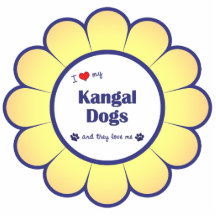 I Love My Kangal Dogs (Multiple Dogs) Cut Out