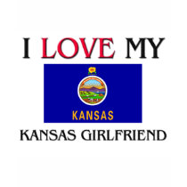 I Love My Kansas Girlfriend t-shirts by flagshirt I Love My Kansas Girlfriend t-shirts