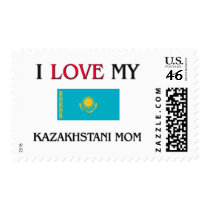 I Love My Kazakhstani Mom postage