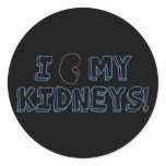 I Love My Kidneys Sticker