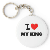 I love My King Key Chains