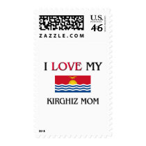 I Love My Kirghiz Mom postage