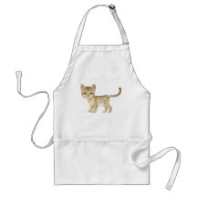 I Love My Kitty Apron