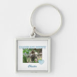 I Love My Kitty: Personalized Keychain