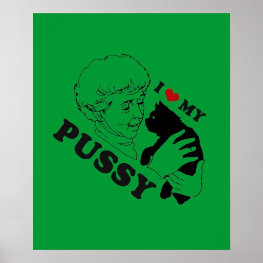 I LOVE MY KITTY POSTERS
