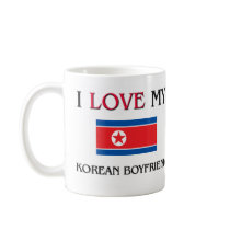 I Love My Korean Boyfriend mugs