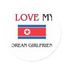 I Love My Korean Girlfriend stickers