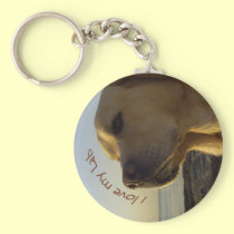 I love my Lab keychains