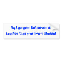 I love my Lab. Retriever bumper stickers