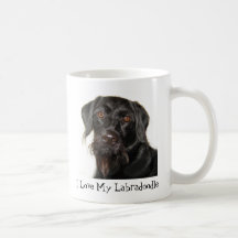 I Love My Labradoodle Mug