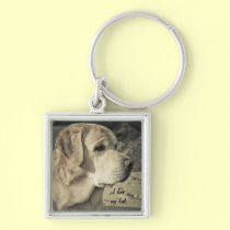 I love my Labrador keychains