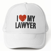 I Love My Lawyer Hat