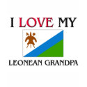 I Love My Leonean Grandpa t-shirts