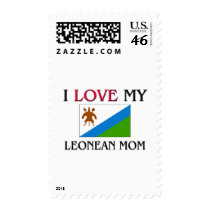 I Love My Leonean Mom postage