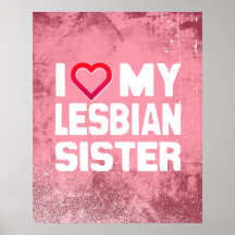 I LOVE MY LESBIAN SISTER - -.png Poster